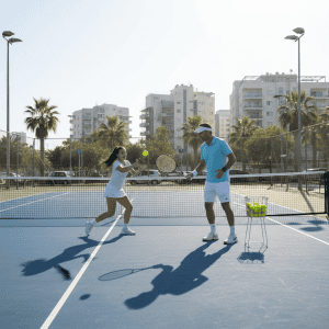 אימון פרטי שמביא תוצאות: המפתח שלכם למשחק טניס מנצח בגוש דן